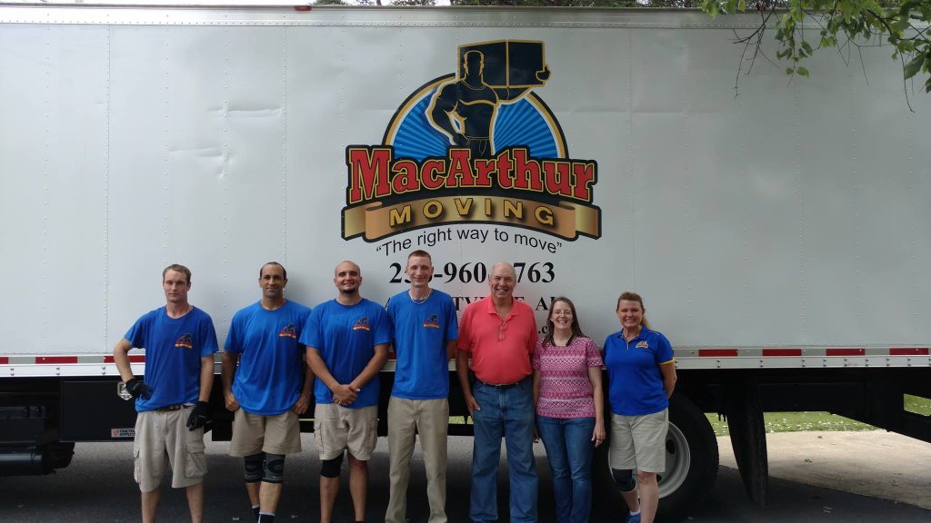 MacArthur Moving truck