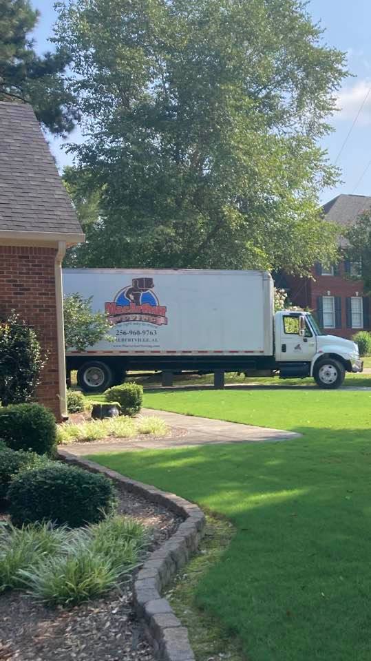 MacArthur Moving truck and team